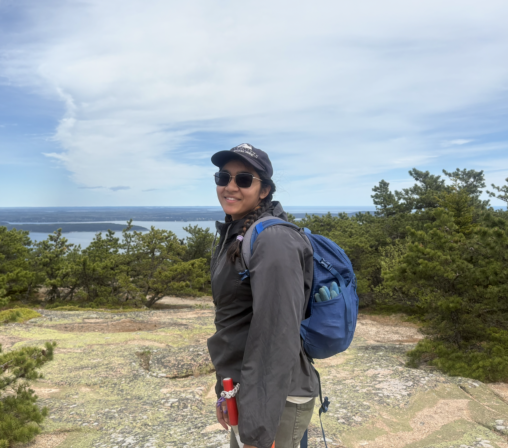 Photo of Nalini Kotecha at Arcadia National Park, Maine