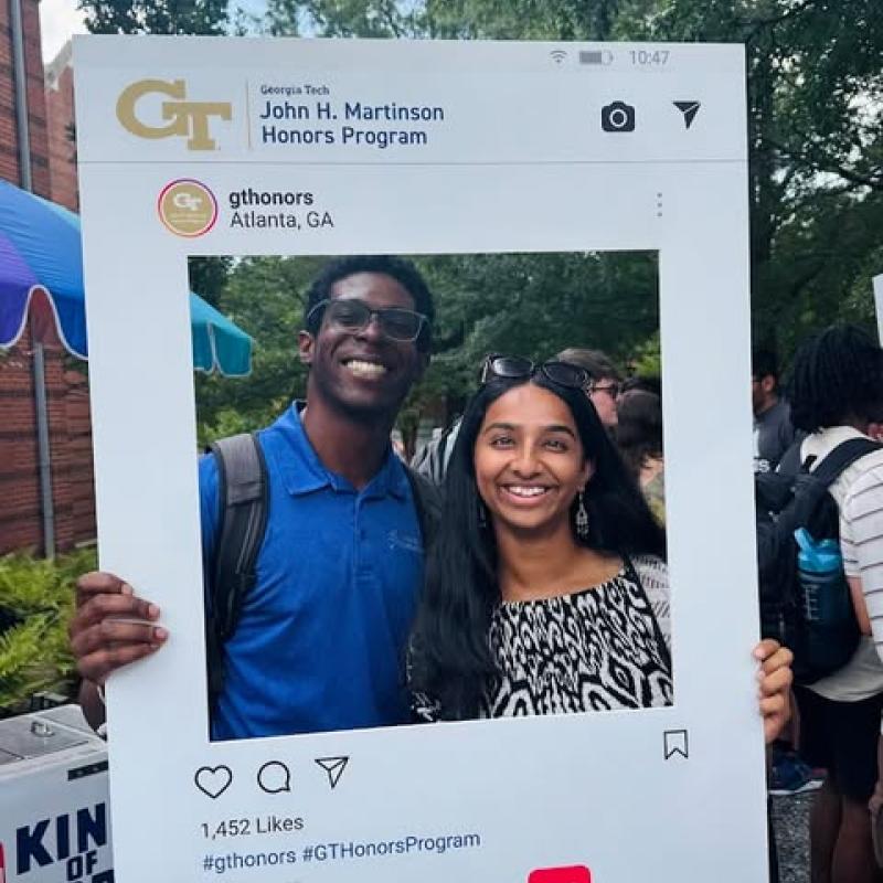 Esha Venkat and J'Avani Stinson