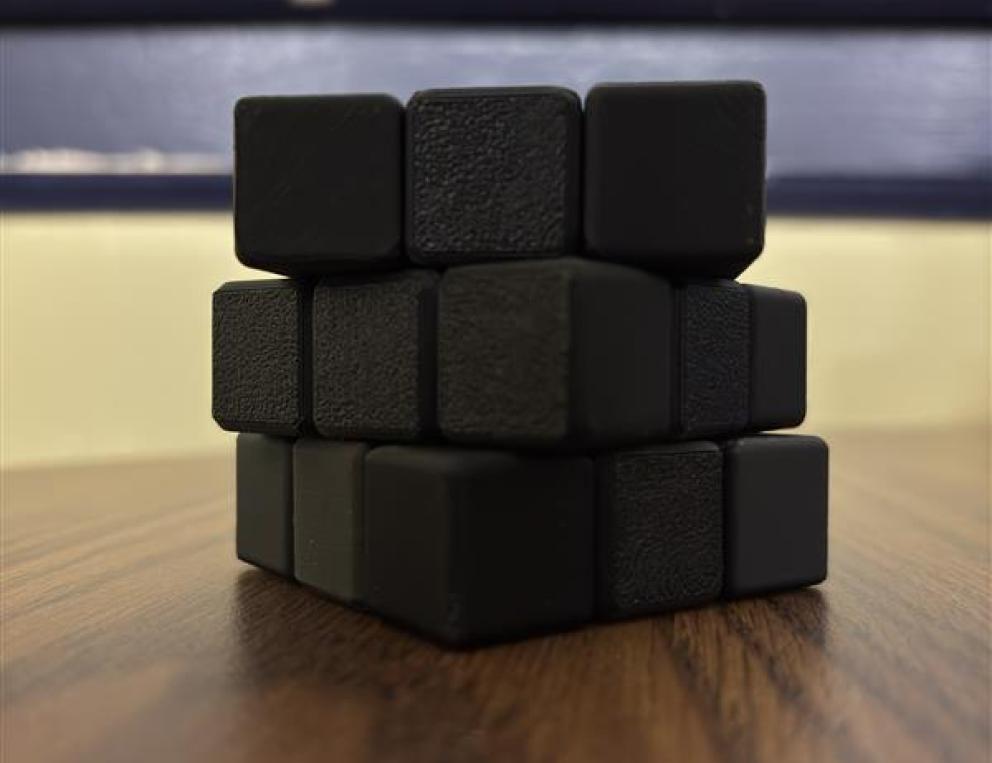 3D printed functioning Rubik's cube